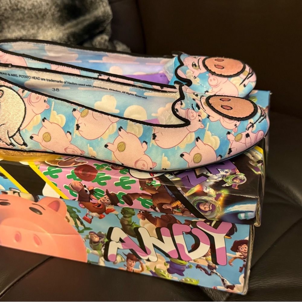Irregular Choice Toy Story Ham Flats - Picture 2 of 5